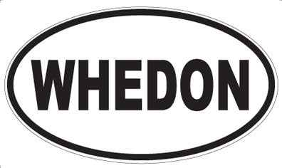 WHEDON - Oval Sticker