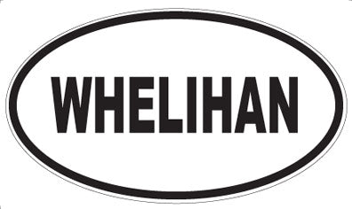WHELIHAN - Oval Sticker