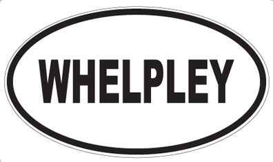 WHELPLEY - Oval Sticker
