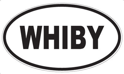 WHIBY - Oval Sticker