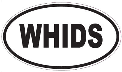 WHIDS - Oval Magnet