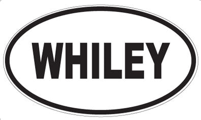 WHILEY - Oval Magnet
