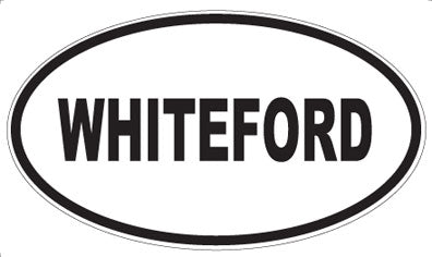 WHITEFORD - Oval Sticker