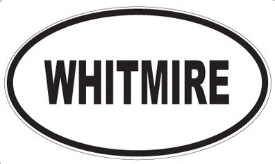 WHITMIRE - Oval Sticker
