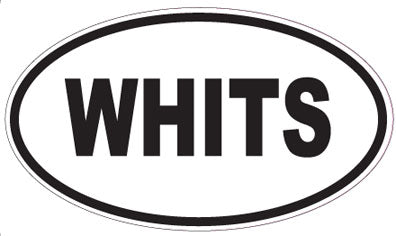 WHITS - Oval Magnet