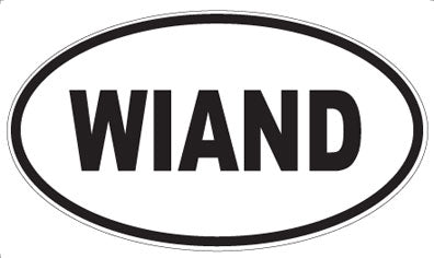 WIAND - Oval Sticker