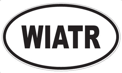 WIATR - Oval Sticker