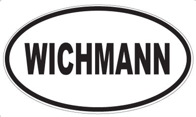WICHMANN - Oval Sticker