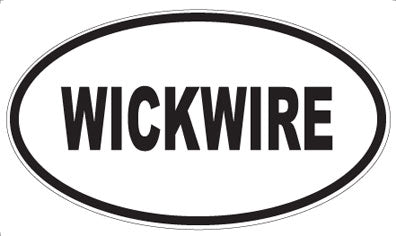 WICKWIRE - Oval Sticker