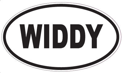 WIDDY - Oval Magnet