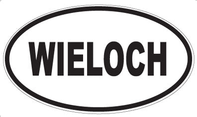 WIELOCH - Oval Sticker