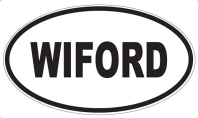 WIFORD - Oval Sticker