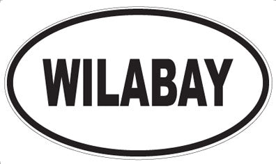 WILABAY - Oval Sticker