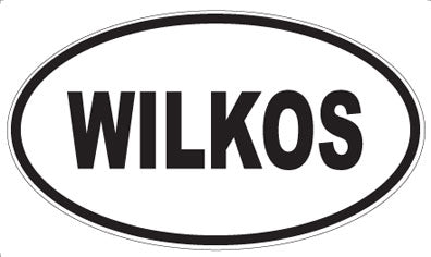 WILKOS - Oval Sticker