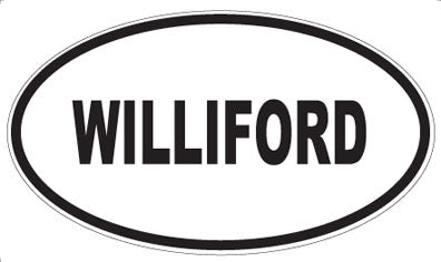 WILLIFORD - Oval Sticker