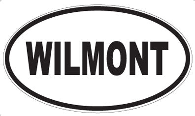 WILMONT - Oval Sticker