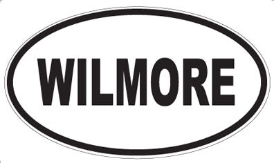 WILMORE - Oval Sticker