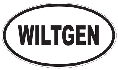 WILTGEN - Oval Sticker