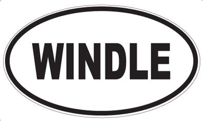 WINDLE - Oval Magnet