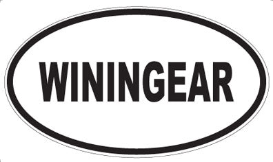 WININGEAR - Oval Sticker