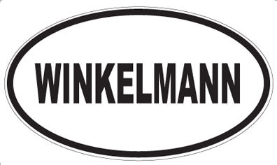 WINKELMANN - Oval Sticker
