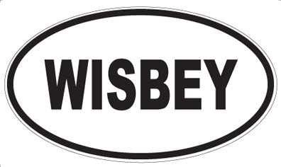 WISBEY - Oval Sticker