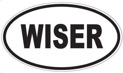 WISER - Oval Magnet