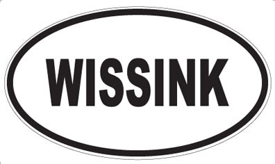 WISSINK - Oval Sticker