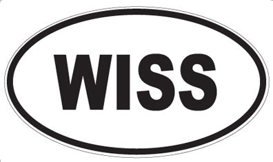 WISS - Oval Magnet