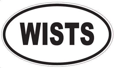WISTS - Oval Magnet