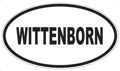 WITTENBORN - Oval Sticker