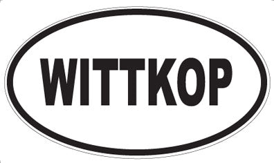 WITTKOP - Oval Sticker