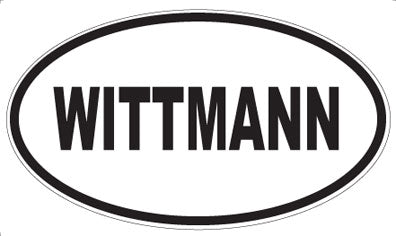 WITTMANN - Oval Sticker
