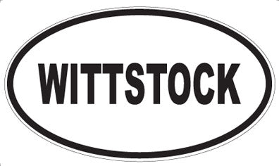 WITTSTOCK - Oval Sticker