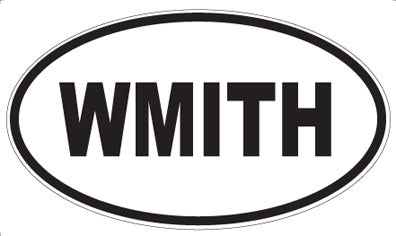 WMITH - Oval Sticker