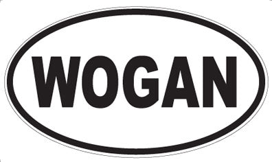 WOGAN - Oval Sticker