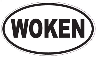 WOKEN - Oval Sticker