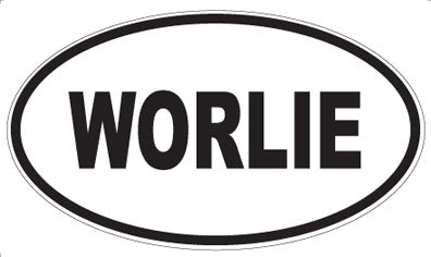 WORLIE - Oval Sticker