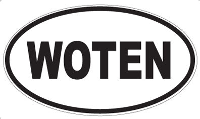 WOTEN - Oval Sticker