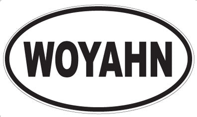 WOYAHN - Oval Sticker