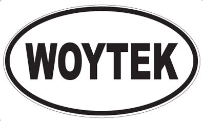 WOYTEK - Oval Sticker