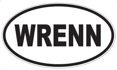 WRENN - Oval Sticker