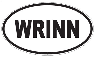 WRINN - Oval Sticker