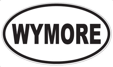 WYMORE - Oval Sticker