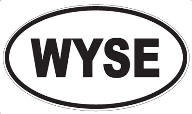 WYSE - Oval Sticker