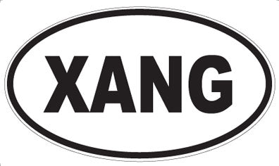 XANG - Oval Sticker