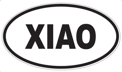 XIAO - Oval Sticker