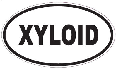 XYLOID - Oval Sticker