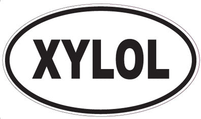 XYLOL - Oval Sticker
