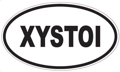 XYSTOI - Oval Sticker